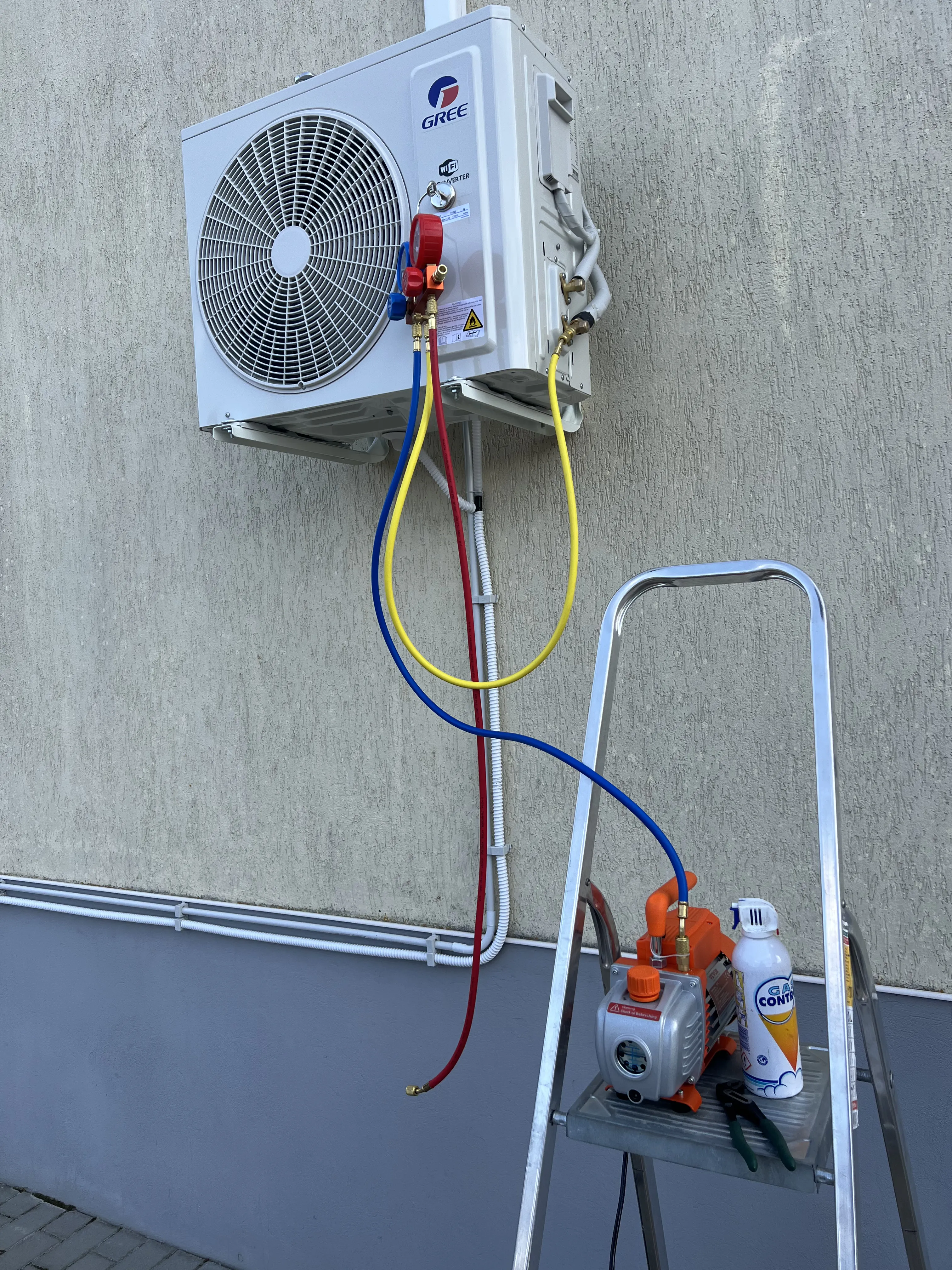 Telepítés - Laci légkondi